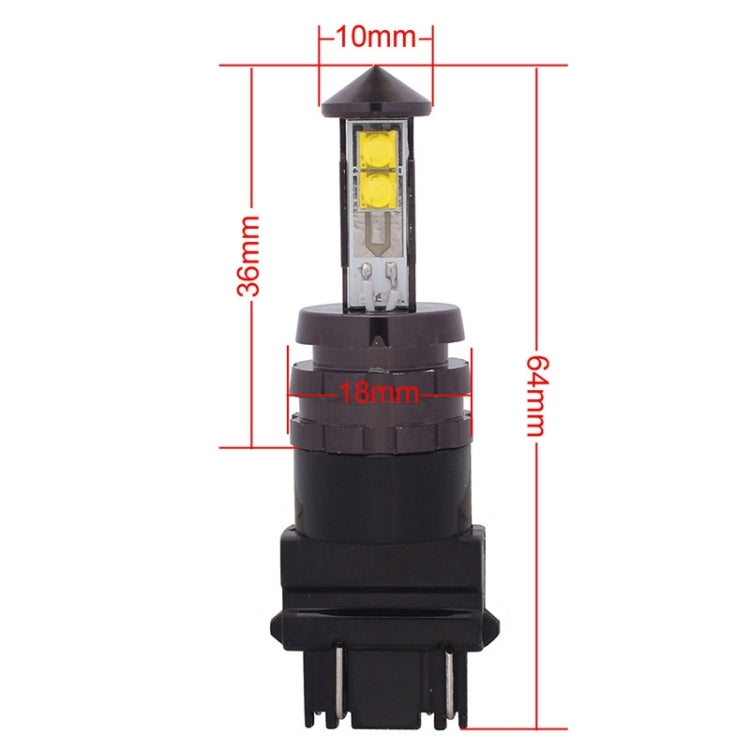T25 3157 20W 800LM White Light 4 XT-E LED Car Brake Light Steering Light Bulb, DC 12-24V - Brake Lights by buy2fix | Online Shopping UK | buy2fix