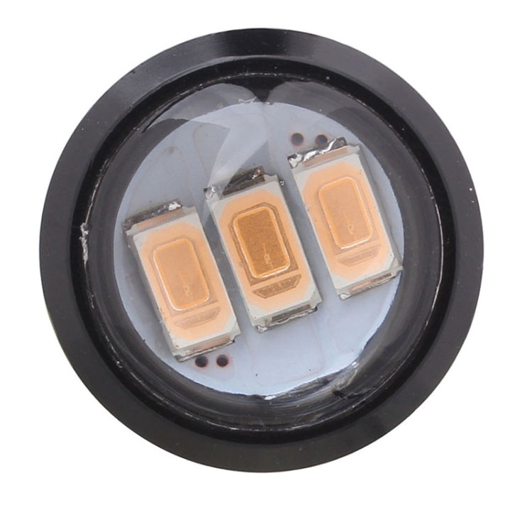 2 PCS 22.5mm 1.5W 150LM Pink Light 3 LED SMD 5630 Spotlight Eagle Eye Light Daytime Running Light for Vehicles - In Car by buy2fix | Online Shopping UK | buy2fix