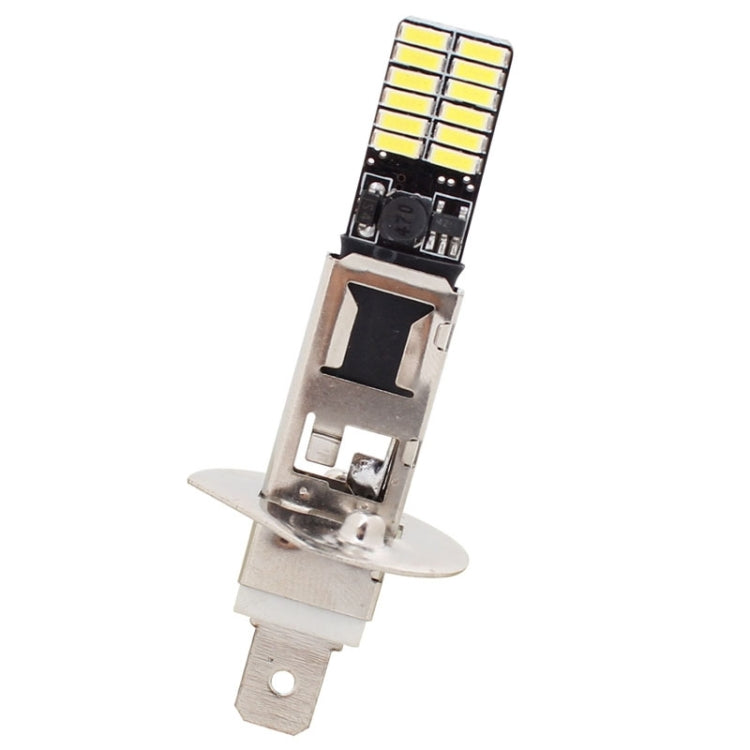 2 PCS H1 4.8W 720LM 6500K White Light 24 LED SMD 4014 Error-Free Canbus Car Clearance Lights Lamp, DC 12V - Clearance Lights by buy2fix | Online Shopping UK | buy2fix