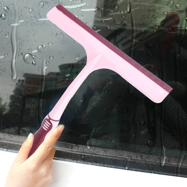 KANEED Car Window Plastic Nonslip Handle Glass Wiper / Window Cleaning Tool, Size: 24.5 x 24cm(Purple) by KANEED