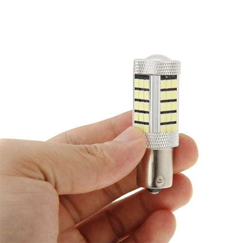 2 PCS 1156/BA15S 3W White 66 LED SMD 2835 Brake Light for Vehicles, DC 12V - Brake Lights by buy2fix | Online Shopping UK | buy2fix