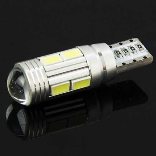 T10 4W White 200LM 10 LED SMD 5730 Backup Reverse Light Turn Signal Bulb for Vehicles, DC 12V by buy2fix