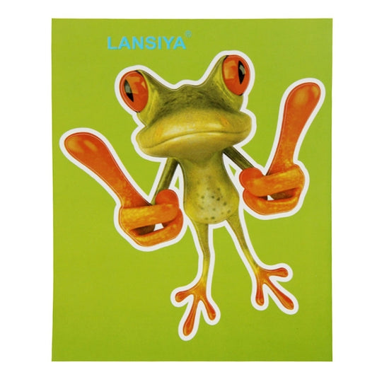 Frog Pattern Car Sticker, Size: 15.5x12.5 cm by buy2fix