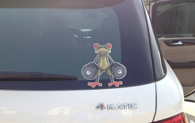 Frog Pattern Car Sticker, Size: 15.5x12.5 cm by buy2fix