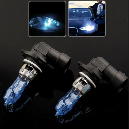 HOD 9005 Halogen Bulb, Super White Car Headlight Bulb, 12 V / 100W, 6000K 2400 LM (Pair) by buy2fix