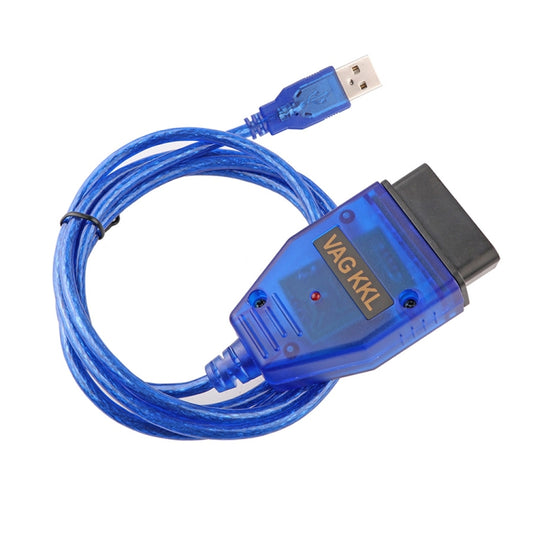 USB Cable KKL VAG-COM Car Auto Scanner Scan Tool for VW/Audi 409.1(Blue) - Cables & Connectors by buy2fix | Online Shopping UK | buy2fix