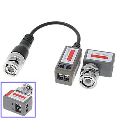1 Channel Passive BNC Network Video Balun Transceiver - Video Balun by buy2fix | Online Shopping UK | buy2fix