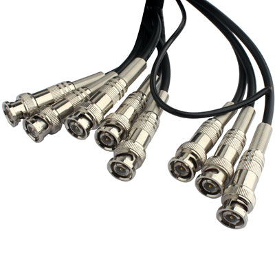 8 Channel CCTV BNC Surge Arrester Surge Protector Device (CoaxJK/ V8)(Black) - Video Balun by buy2fix | Online Shopping UK | buy2fix