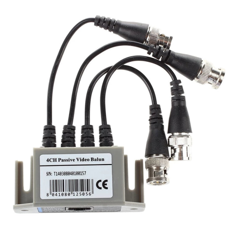 4 Channel Video ( BNC ) to UTP ( RJ45 ) Video Balun - Video Balun by buy2fix | Online Shopping UK | buy2fix