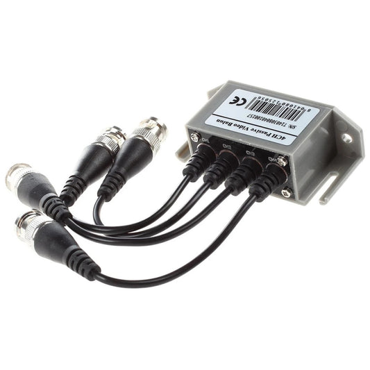 4 Channel Video ( BNC ) to UTP ( RJ45 ) Video Balun - Video Balun by buy2fix | Online Shopping UK | buy2fix