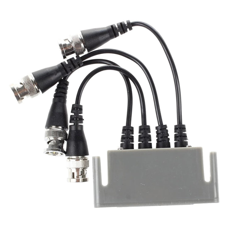 4 Channel Video ( BNC ) to UTP ( RJ45 ) Video Balun - Video Balun by buy2fix | Online Shopping UK | buy2fix