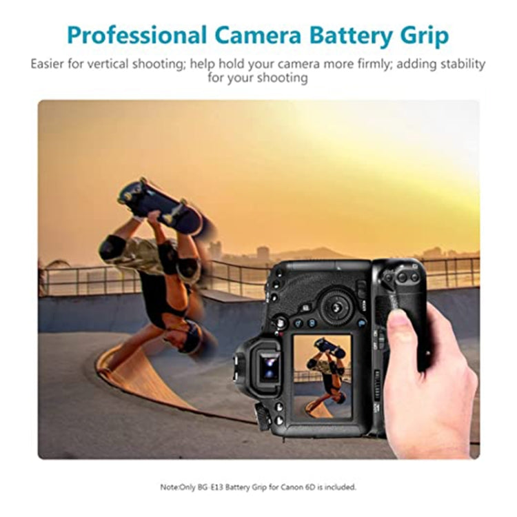 Battery Grip for Canon 6D - Battery Grip by buy2fix | Online Shopping UK | buy2fix