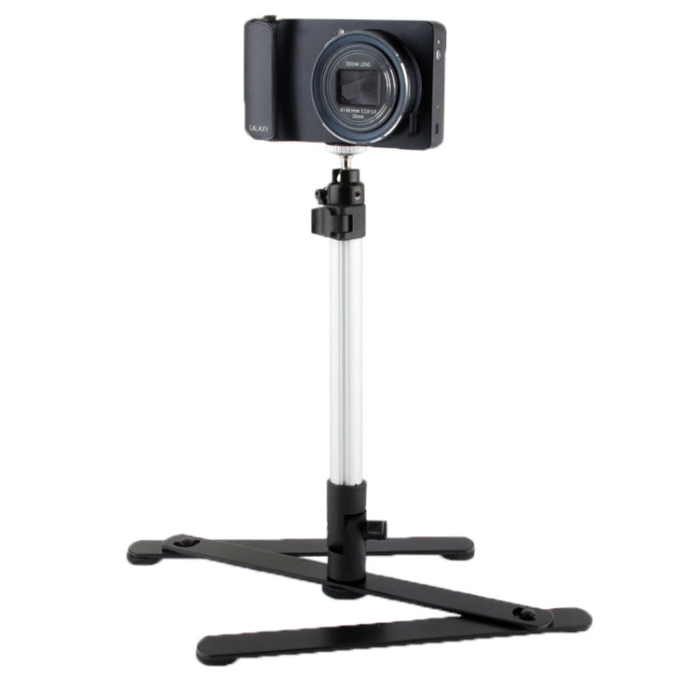 360 Degree Rotational Multi-Angle Macro Shooting Bracket for Digital Camera(Black) - Tripods by buy2fix | Online Shopping UK | buy2fix