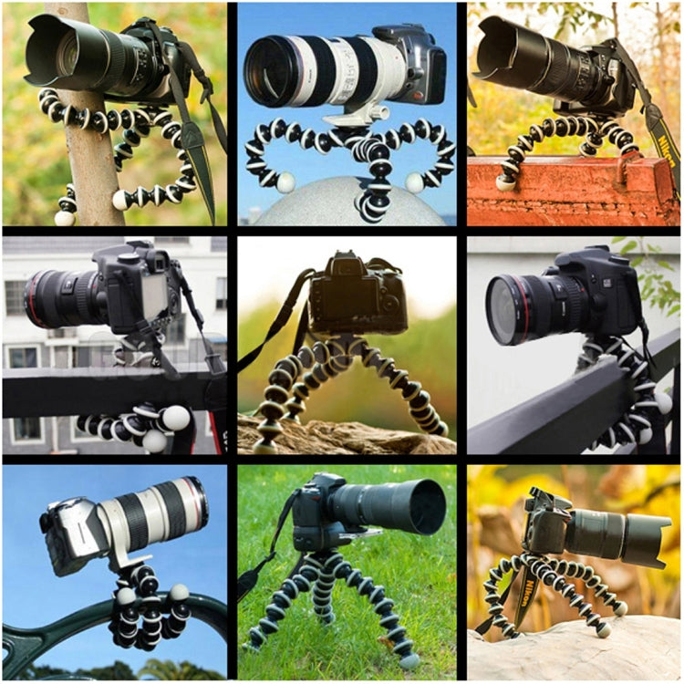 Flexible Grip Digital Camera Tripod (Load: 3kgs)(Black) by buy2fix