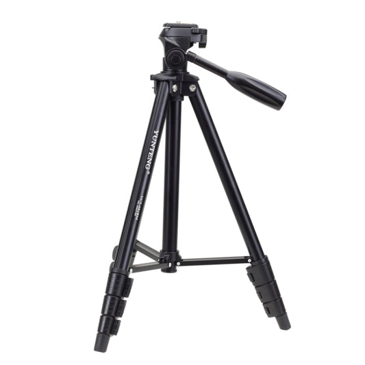 YUNTENG VCT-681 138cm SLR / Micro-SLR / Digital Cameras Tripod Stand, 4-Section Folding Aluminum Legs, Suitable for Canon / Nikon / Panasonic / Pentax / Casio / Sony / Fuji (Load Capacity: 3kg) - Tripods by YUNTENG | Online Shopping UK | buy2fix