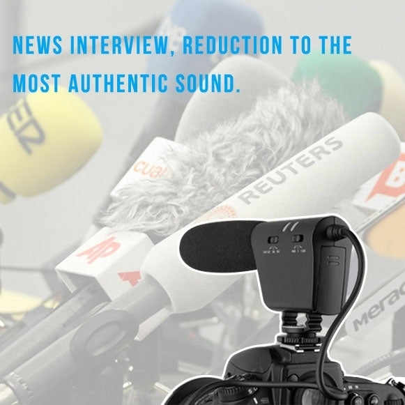 TAKSTAR SGC-598 Professional Photography Interview Dedicated Microphone for DSLR & DV Camcorder - Camera Microphone by buy2fix | Online Shopping UK | buy2fix