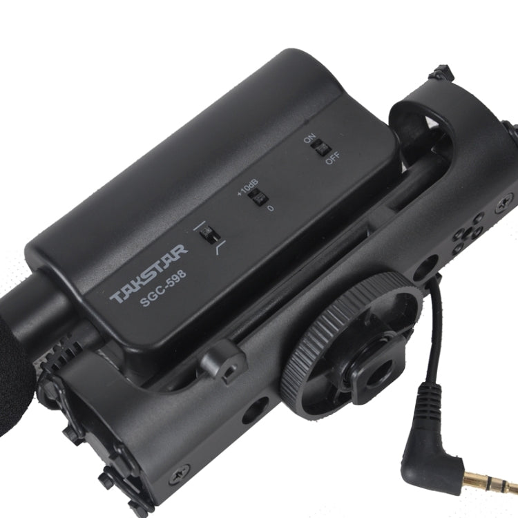 TAKSTAR SGC-598 Professional Photography Interview Dedicated Microphone for DSLR & DV Camcorder - Camera Microphone by buy2fix | Online Shopping UK | buy2fix