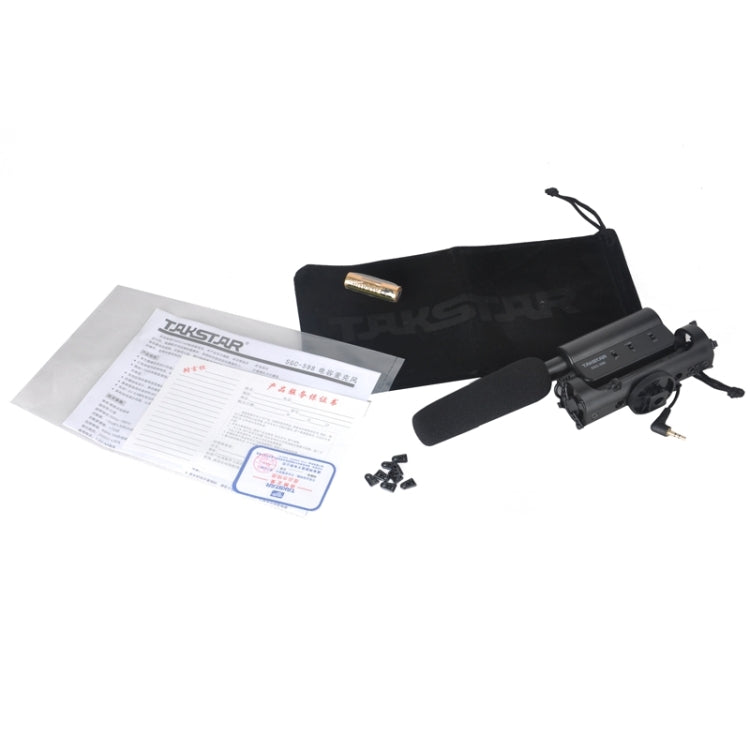 TAKSTAR SGC-598 Professional Photography Interview Dedicated Microphone for DSLR & DV Camcorder - Camera Microphone by buy2fix | Online Shopping UK | buy2fix
