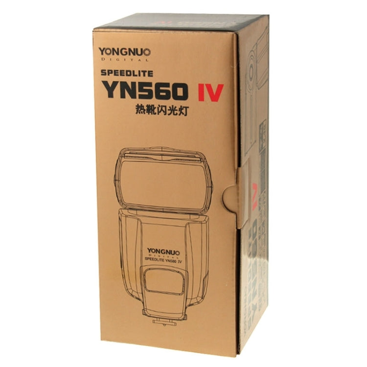 YONGNUO YN-560IV Wireless Flash Speedlite for Nikon Canon Pentax Olympus RF602 by YONGNUO