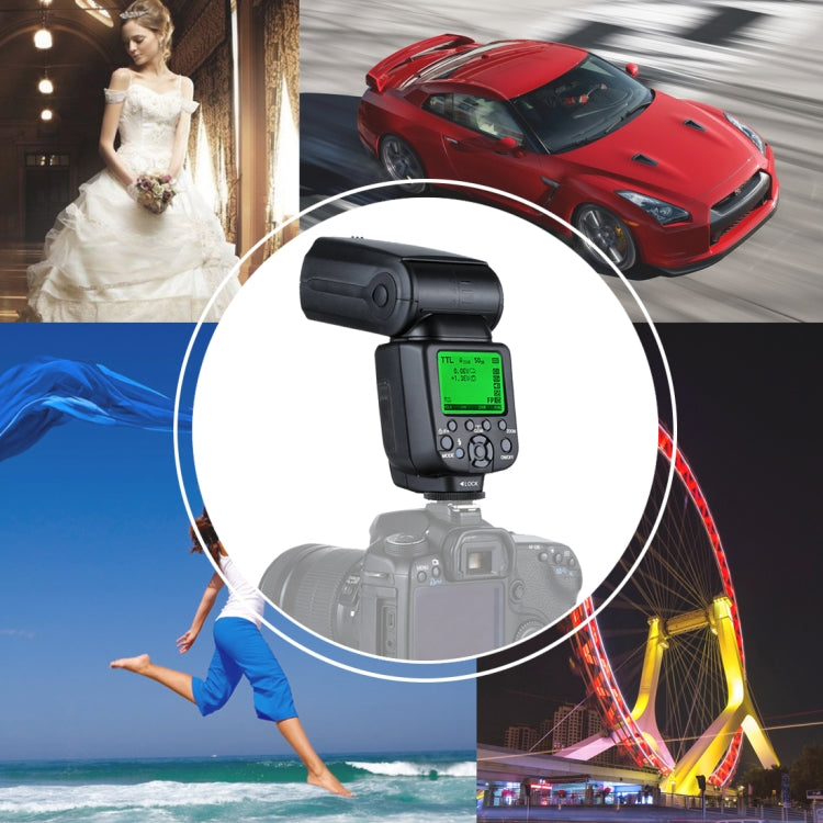 Triopo TR-960iii Flash Speedlite for Canon / Nikon DSLR Cameras by TRIOPO