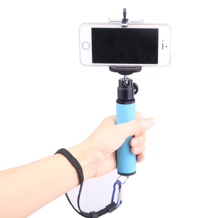 LED Flash Light Holder Sponge Steadicam Handheld Monopod with Gimbal for SLR Camera(Orange) - Hand Held Monopod by buy2fix | Online Shopping UK | buy2fix