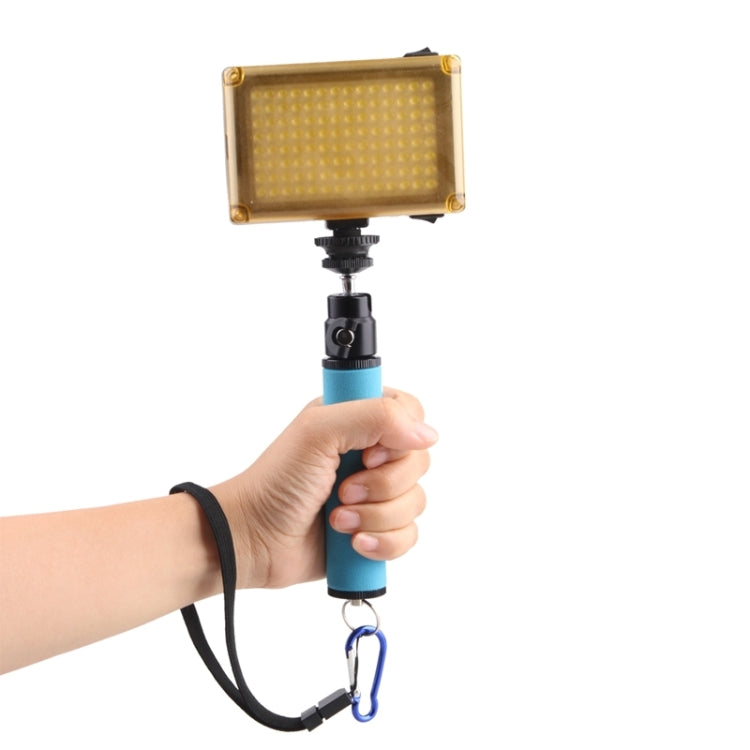 LED Flash Light Holder Sponge Steadicam Handheld Monopod with Gimbal for SLR Camera(Orange) - Hand Held Monopod by buy2fix | Online Shopping UK | buy2fix