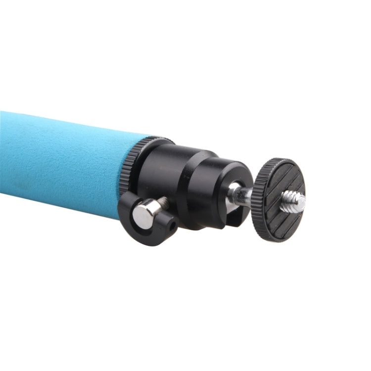 LED Flash Light Holder Sponge Steadicam Handheld Monopod with Gimbal for SLR Camera(Blue) - Hand Held Monopod by buy2fix | Online Shopping UK | buy2fix