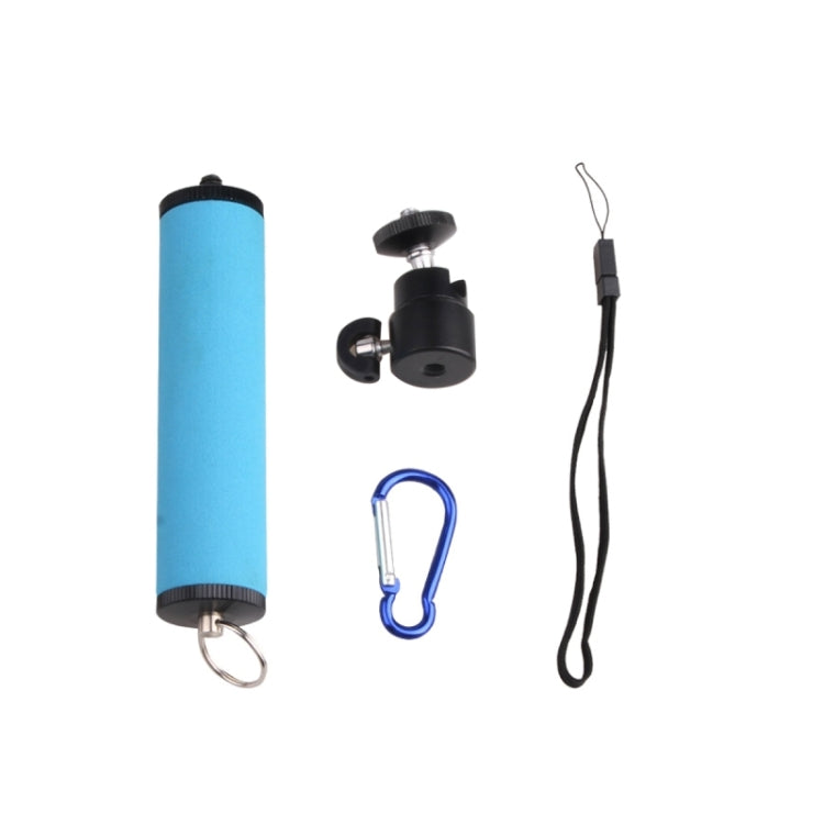 LED Flash Light Holder Sponge Steadicam Handheld Monopod with Gimbal for SLR Camera(Blue) - Hand Held Monopod by buy2fix | Online Shopping UK | buy2fix