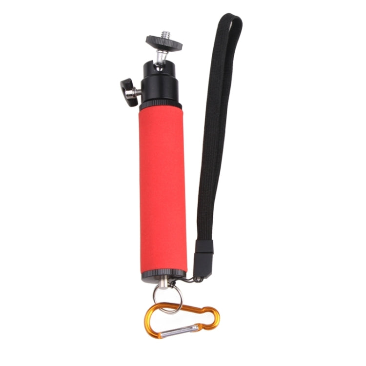 LED Flash Light Holder Sponge Steadicam Handheld Monopod with Gimbal for SLR Camera(Red) - Hand Held Monopod by buy2fix | Online Shopping UK | buy2fix