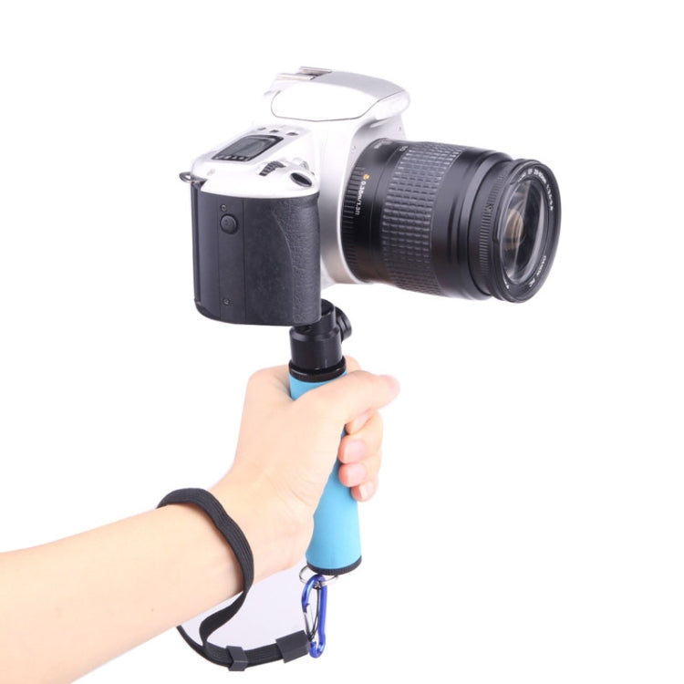 LED Flash Light Holder Sponge Steadicam Handheld Monopod with Gimbal for SLR Camera(Red) - Hand Held Monopod by buy2fix | Online Shopping UK | buy2fix