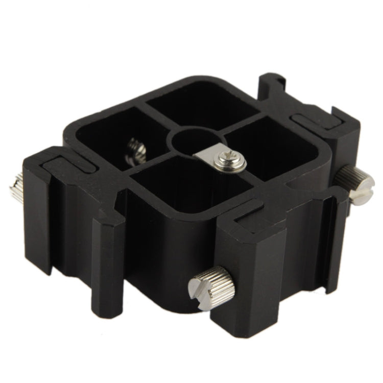 XF0003 Triple Heads Hot Shoe Mount Adapter Flash Holder Bracket Light Stand Holder by buy2fix