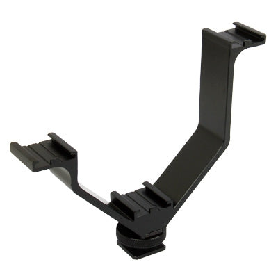12.5 cm Triple Shoe V-bracket(Black) - Stand Bracket by buy2fix | Online Shopping UK | buy2fix