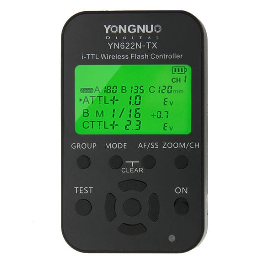 YONGNUO YN622N-KIT i-TTL Wireless Flash Trigger Controller + Transceiver Kit for Nikon Camera by YONGNUO