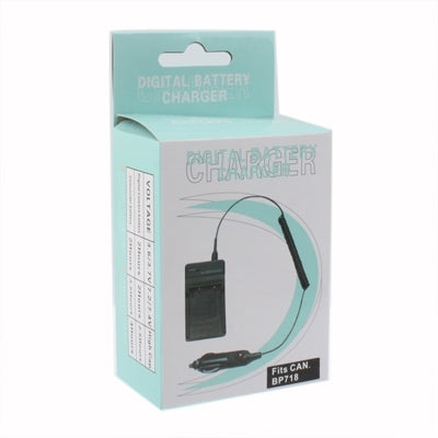 Digital Camera Battery Car Charger for Canon BP718 / BP727(Black) - Battery Car Charger by buy2fix | Online Shopping UK | buy2fix