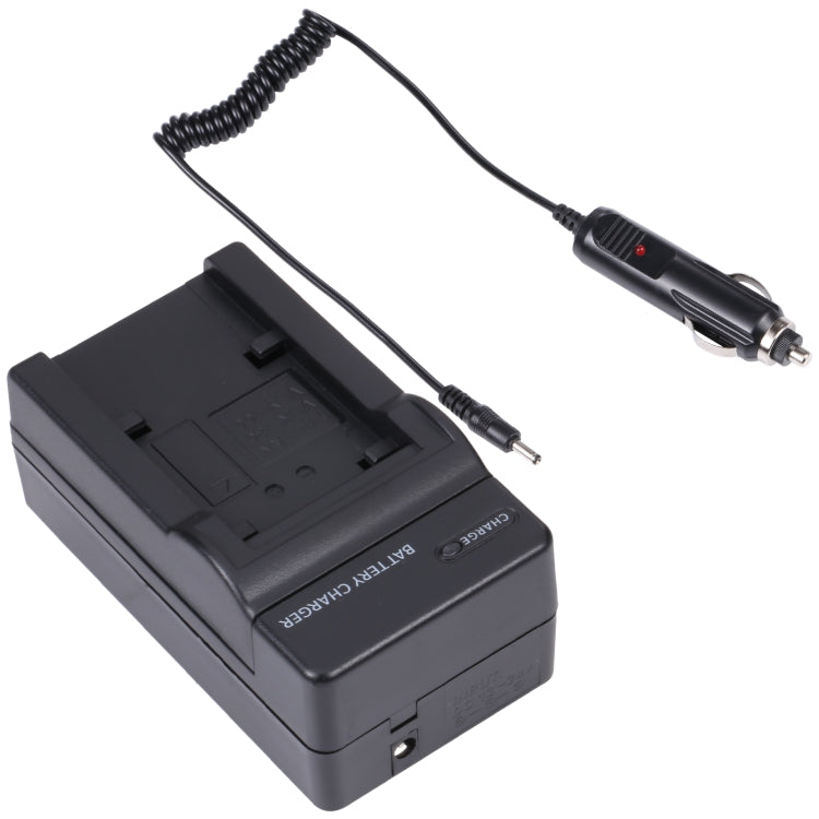 Digital Camera Battery Car Charger for Panasonic VBK180T Lithium Battery(Black) - Battery Car Charger by buy2fix | Online Shopping UK | buy2fix