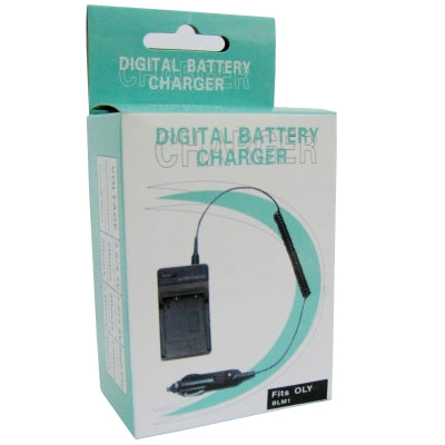 Digital Camera Battery Charger for OLYMPUS BLM1(Black) - Battery Wall Charger by buy2fix | Online Shopping UK | buy2fix