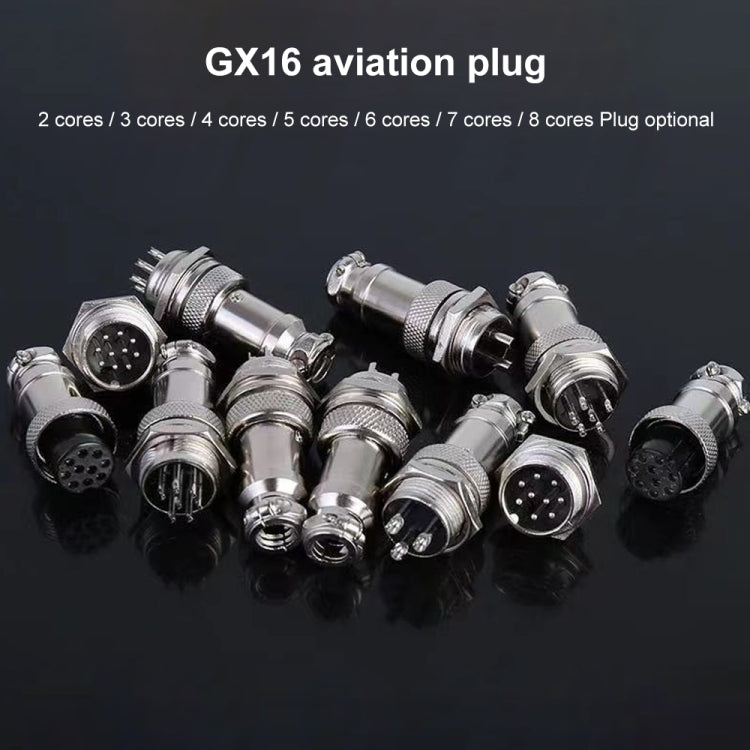 DIY 16mm 7-Pin GX16 Aviation Plug Socket Connector (5 Pcs in One Package, the Price is for 5 Pcs) by buy2fix