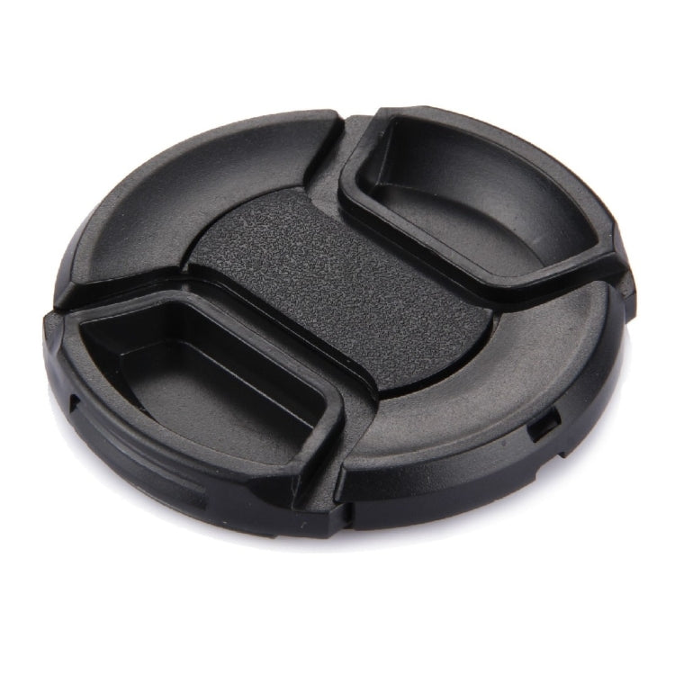 58mm Center Pinch Camera Lens Cap(Black) - Lens Cap by buy2fix | Online Shopping UK | buy2fix