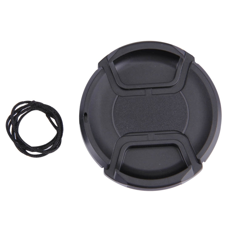 67mm Center Pinch Camera Lens Cap(Black) - Lens Cap by buy2fix | Online Shopping UK | buy2fix