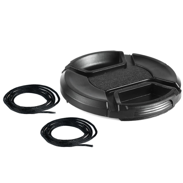 72mm Center Pinch Camera Lens Cap(Black) - Lens Cap by buy2fix | Online Shopping UK | buy2fix