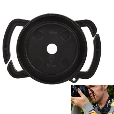 52-67mm / 58mm Center Pinch Camera Lens Cap - Lens Cap by buy2fix | Online Shopping UK | buy2fix