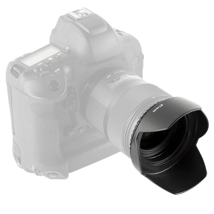 67mm Lens Hood for Cameras(Screw Mount)(Black) - Lens Hood by buy2fix | Online Shopping UK | buy2fix