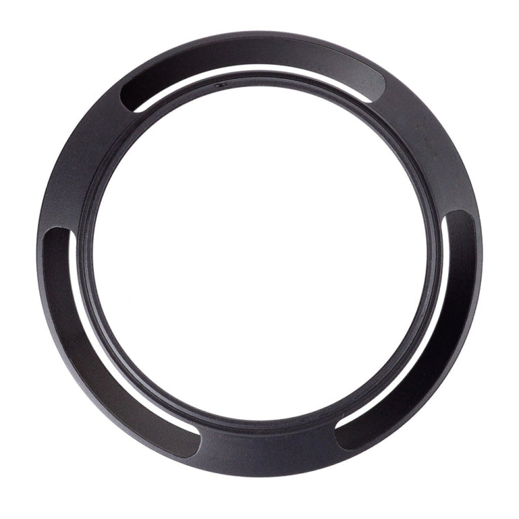 Metal Vented Lens Hood for All Leica Lens with 55mm Filter Thread(Black) - Lens Hood by buy2fix | Online Shopping UK | buy2fix