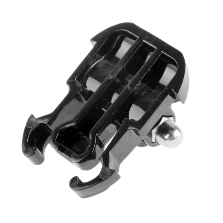 10 PCS ST-06 Basic Strap Mount Surface Buckle for GoPro, Insta360, DJI and Other Action Cameras(Black) by buy2fix