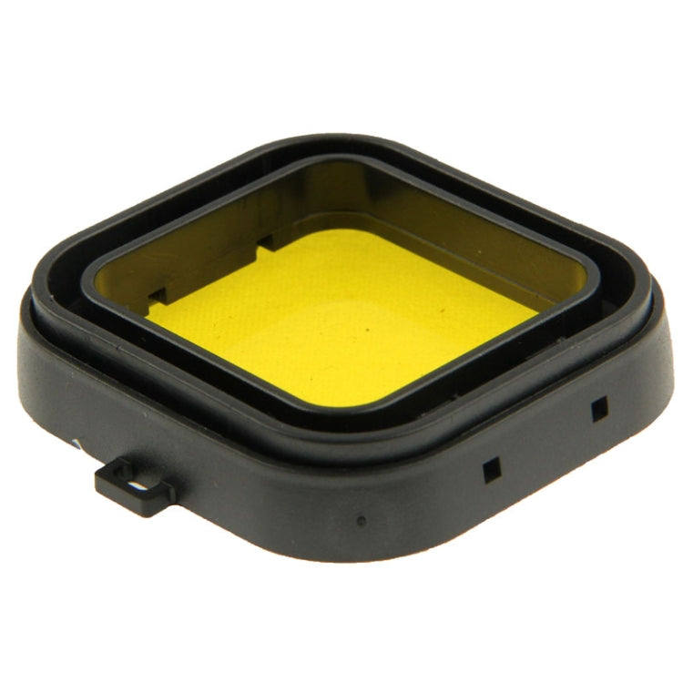 Polar Pro Aqua Cube Snap-on Dive Housing Filter for GoPro HERO4 /3+(Yellow) by buy2fix