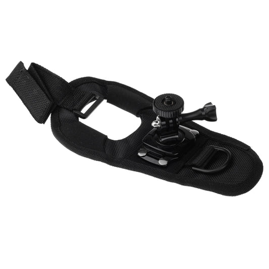 360 Degree Rotation Glove Style Strap Mount Wrist Strap Palm Holder with Screw and Adapter for Xiaomi Yi Sport Camera / GoPro Hero4 / 3+ / 3 / 2 / 1, Size: 45cm x 11cm - Wrist Strap by buy2fix | Online Shopping UK | buy2fix