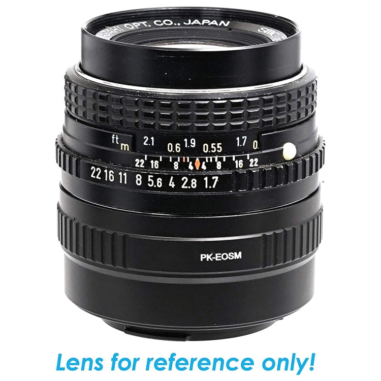 PK-EOS M Lens Mount Stepping Ring(Black) - Stepping Ring by buy2fix | Online Shopping UK | buy2fix