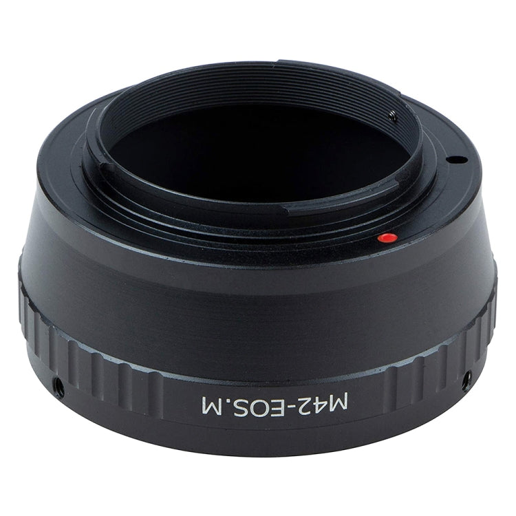M42 Lens to EOS Lens Mount Stepping Ring(Black) - Camera Accessories by buy2fix | Online Shopping UK | buy2fix