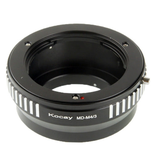 MD Lens to M4/3 Lens Mount Stepping Ring(Black) - Stepping Ring by buy2fix | Online Shopping UK | buy2fix