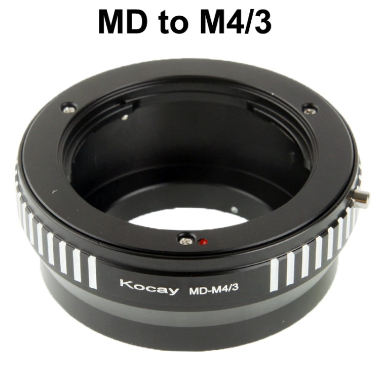 MD Lens to M4/3 Lens Mount Stepping Ring(Black) - Stepping Ring by buy2fix | Online Shopping UK | buy2fix